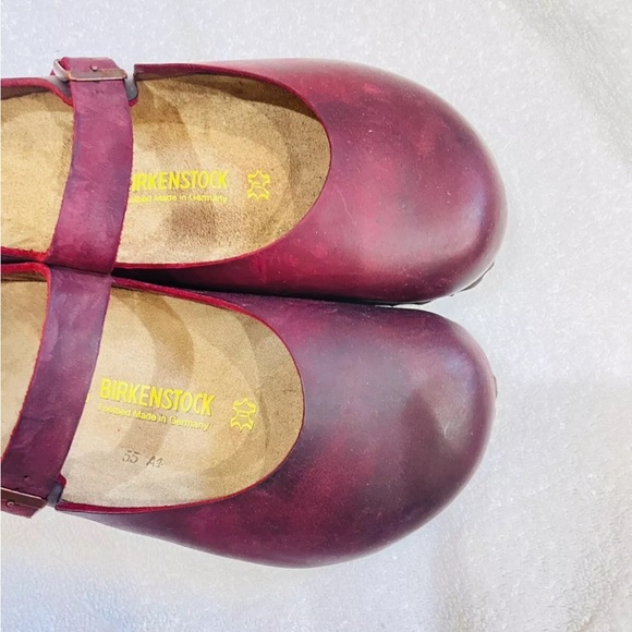 Birkenstock Montova Sz 40 Zinfandel Red used shoes - Picture 5 of 7